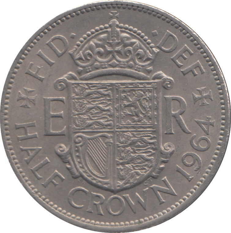 1964 HALFCROWN ( UNC )