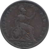 1828 FARTHING ( GVF )