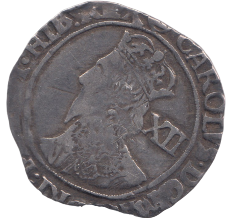 1636 SILVER SHILLING CHARLES I