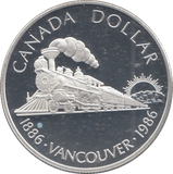 1986 SILVER PROOF DOLLAR CANADA