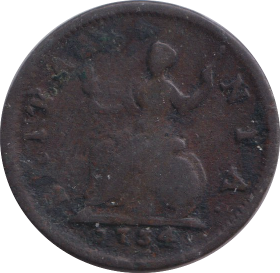 1734 FARTHING ( FINE )