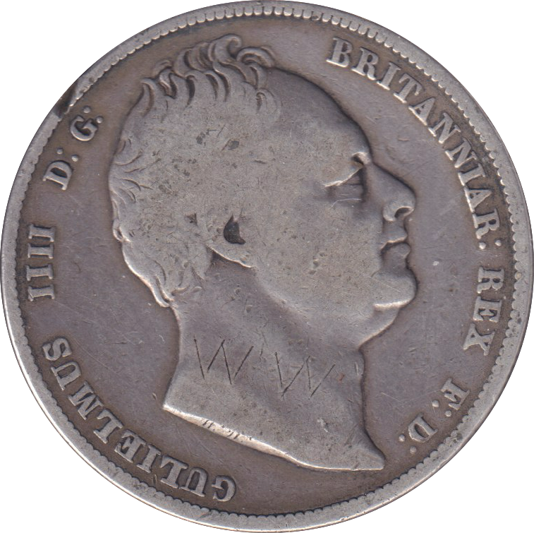 1834 HALFCROWN ( FINE )