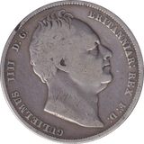 1834 HALFCROWN ( FINE )