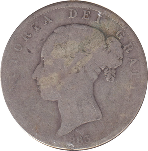 1883 HALFCROWN ( FAIR ) 6