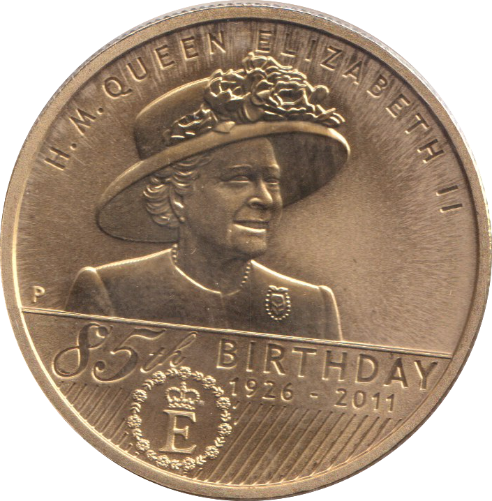 2011 QUEEN ELIZABETH 85TH BIRTHDAY ONE DOLLAR AUSTRALIA