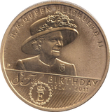 2011 QUEEN ELIZABETH 85TH BIRTHDAY ONE DOLLAR AUSTRALIA
