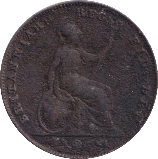 1857 FARTHING ( FINE )