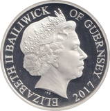 2017 SILVER PROOF FIVE POUND THE HOUSE OF WINDSOR