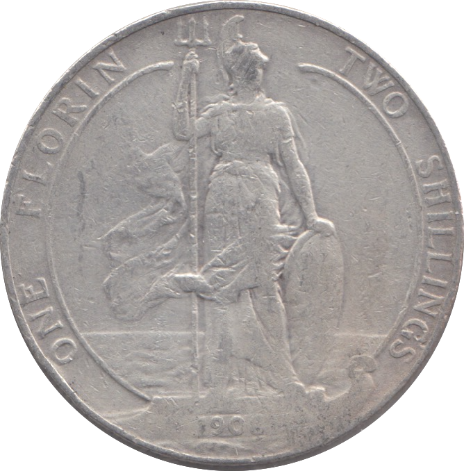 1908 FLORIN ( FINE )