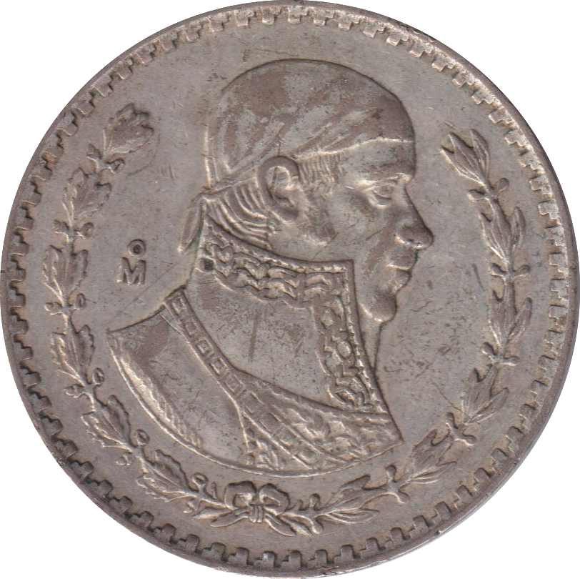 1962 1 PESO MEXICO