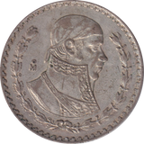 1962 1 PESO MEXICO