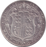 1903 HALFCROWN ( FINE )