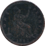 1862 PENNY ( GF )
