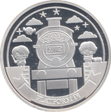 2019 HARRY POTTER SILVER PLATED TOKEN ( PROOF )
