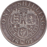 1897 SHILLING ( FINE )
