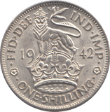 1942 SHILLING ( AUNC )
