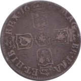 1697 SIXPENCE ( FINE )