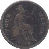 1855 FOURPENCE ( NF )