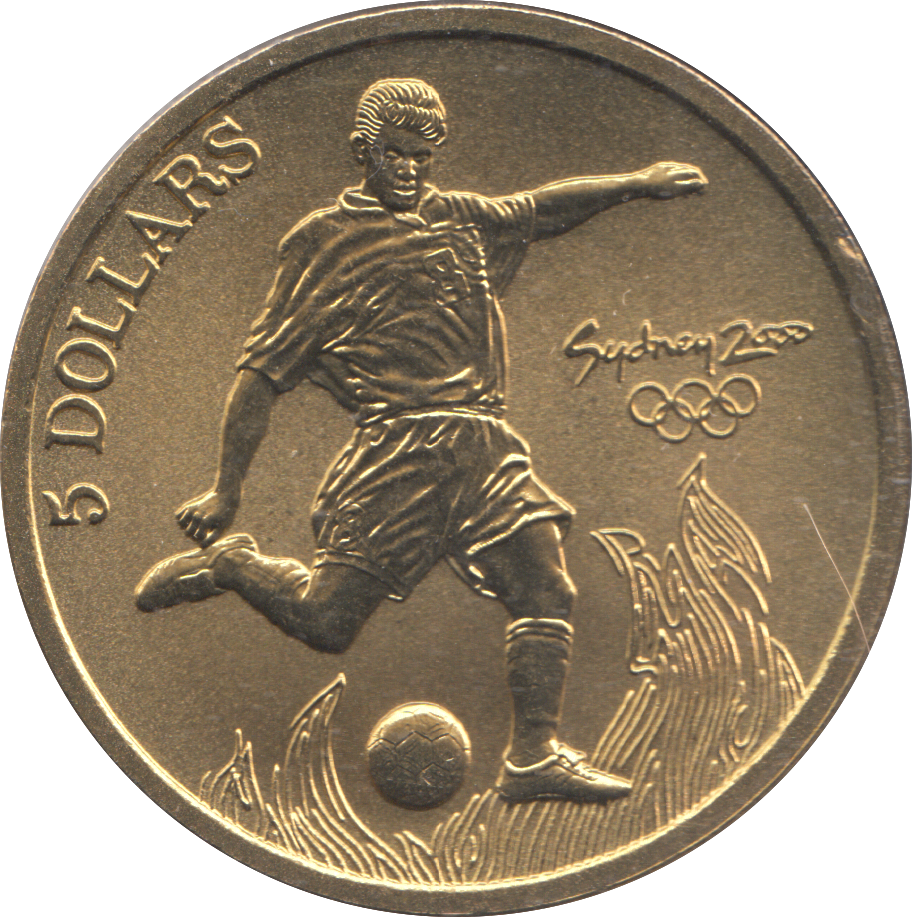 2000 AUSTRALIA FIVE DOLLARS