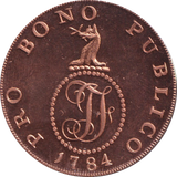 1774 HALF PENNY TOKEN HAVERHILL