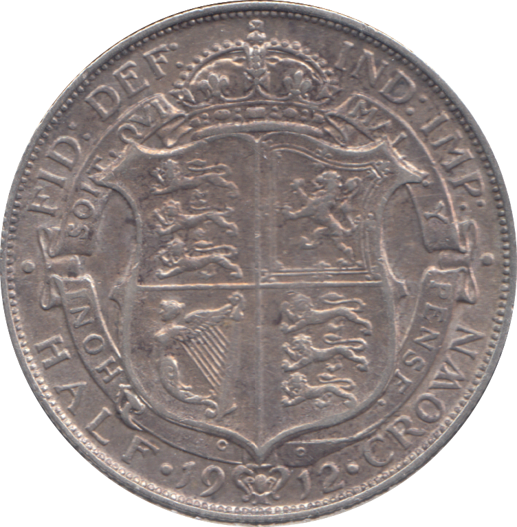 1912 HALFCROWN ( GF )