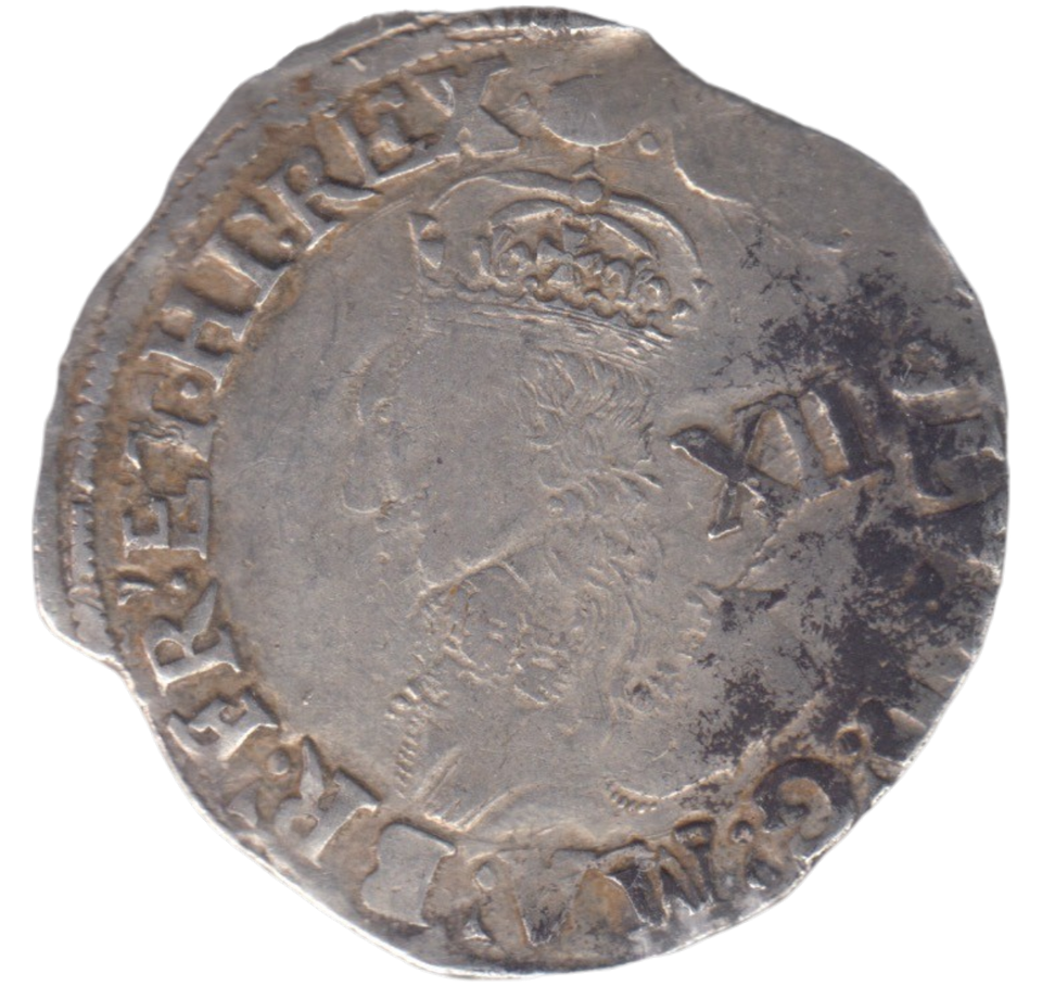 1636 SILVER SHILLING CHARLES I