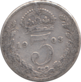 1903 THREEPENCE ( FINE )