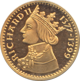 2012 SILVER PROOF OUR ROYAL SOVEREIGNS RICHARD II