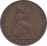 1845 FARTHING ( FINE )
