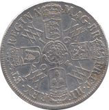 1693 HALFCROWN ( VF )