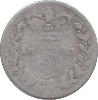 1873 THREEPENCE ( NF )