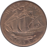1953 HALF PENNY ( PROOF )