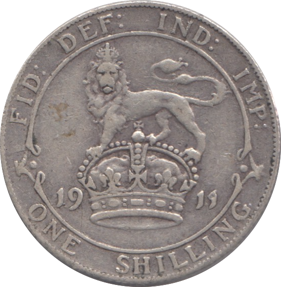 1911 SHILLING ( GF )