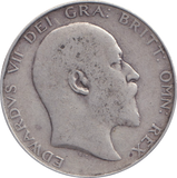 1909 HALFCROWN ( FINE )
