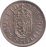1965 SCOTTISH SHILLING ( UNC )