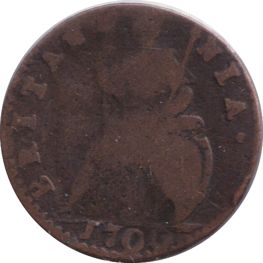 1700 FARTHING ( FINE )