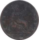 1873 HALFPENNY ( FINE )