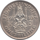 1940 SCOTTISH SHILLING ( AUNC )