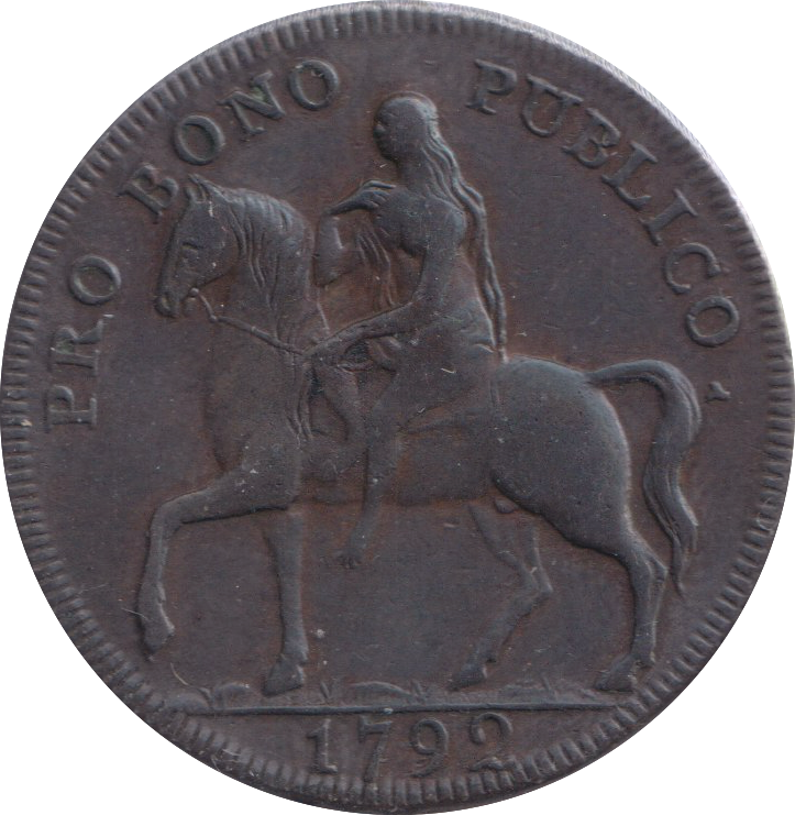 1792 HALF PENNY TOKEN COVENTRY