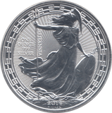 2019 SILVER BRITANNIA ORIENTAL BORDER ONE OUNCE TWO POUNDS