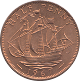 1967 HALF PENNY ( BU )