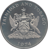 1974 TRINIDAD & TOBAGO DOLLAR