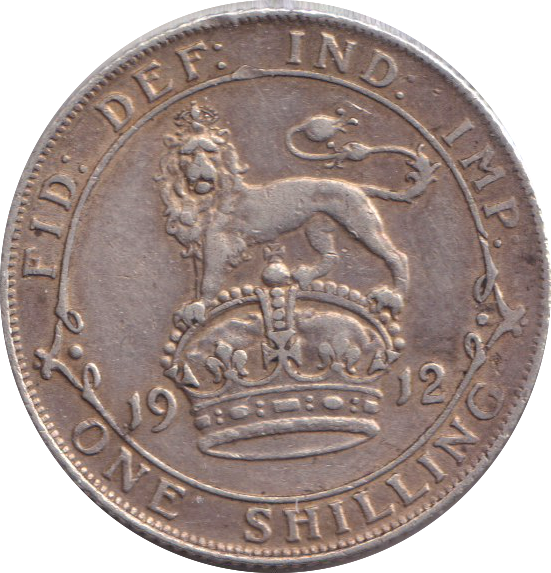 1912 SHILLING ( VF )