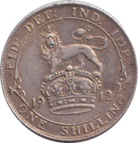 1912 SHILLING ( VF )