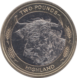 2024 £2 HIGHLAND COW ( BU )