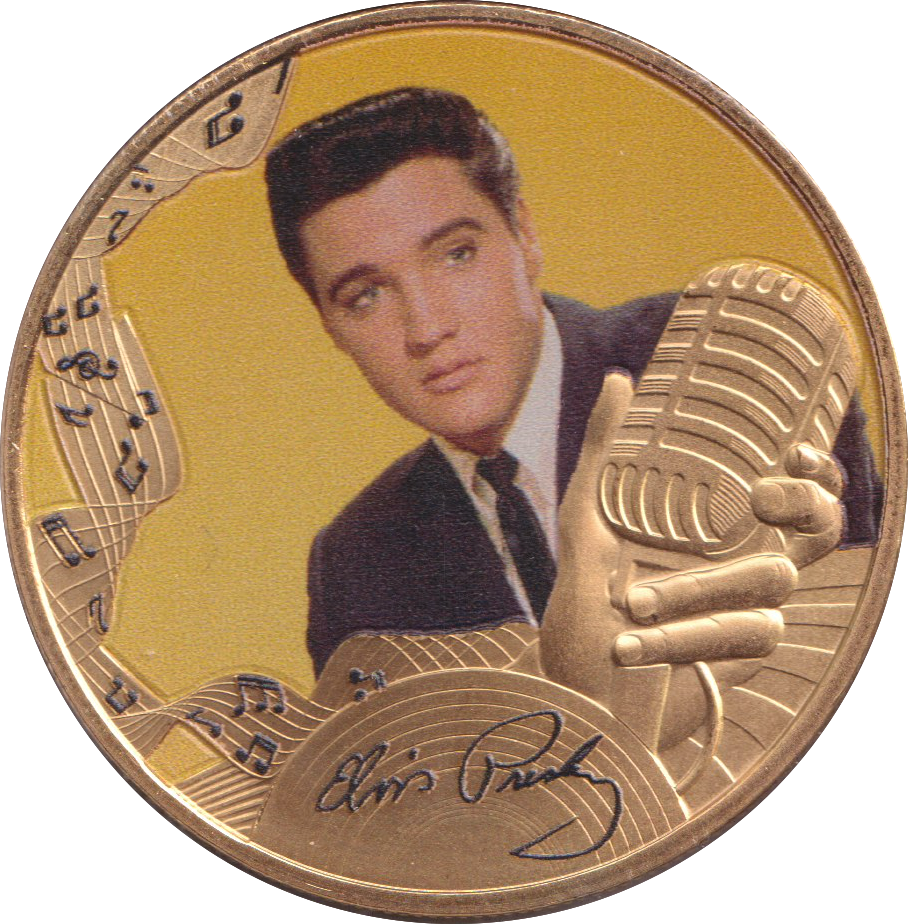 2000 ELVIS PRESLEY ONE CROWN MEDAL
