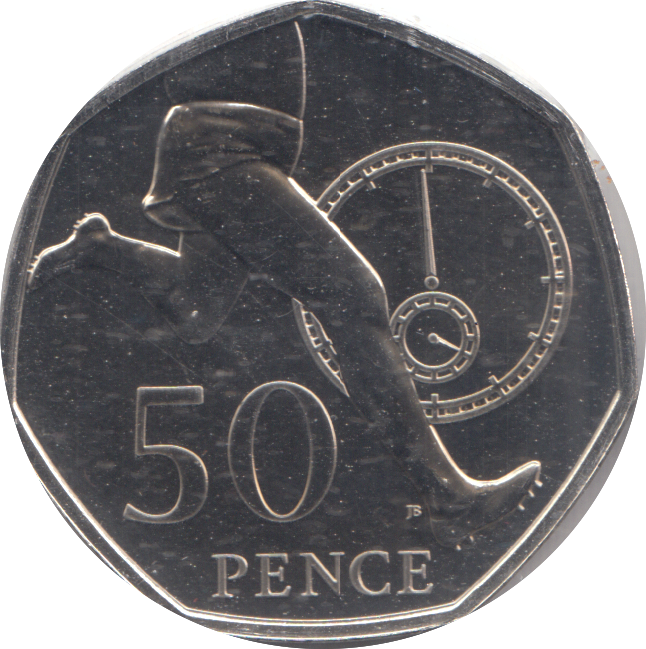 2019 FIFTY PENCE ROGER BANNISTER BU