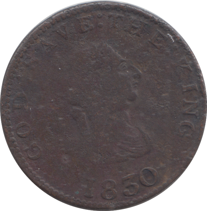 1830 ISLE OF MAN PENNY TOKEN