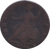 1745 HALFPENNY ( FINE )