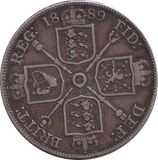 1889 DOUBLE FLORIN ( VF )